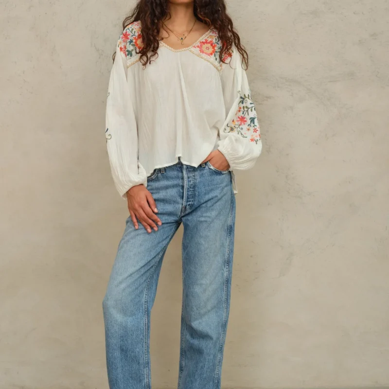 MABE apparel bluse multifarvet
