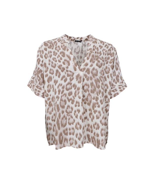 Black Colour Melina bluse leo