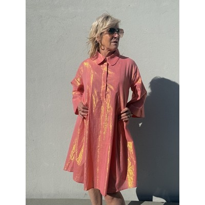 Gaspar Bombay kjole pink