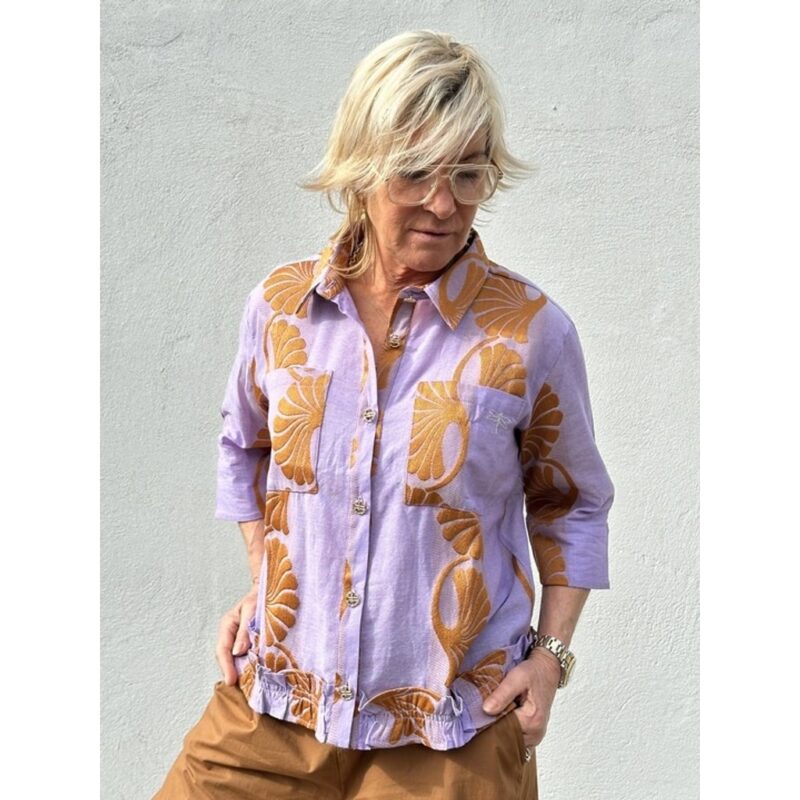 Gaspar bluse Vigo Jaquard