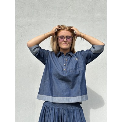 Gaspar Porto denim bluse