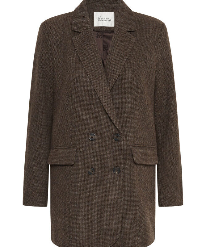 My Essential Wardrobe blazer brun
