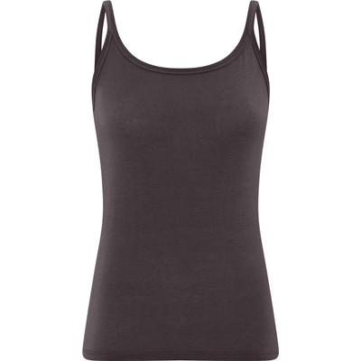 Frau Cashmere top mørkebrun