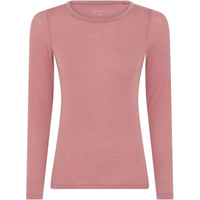 Frau Cashmere bluse Ash Rose l/æ