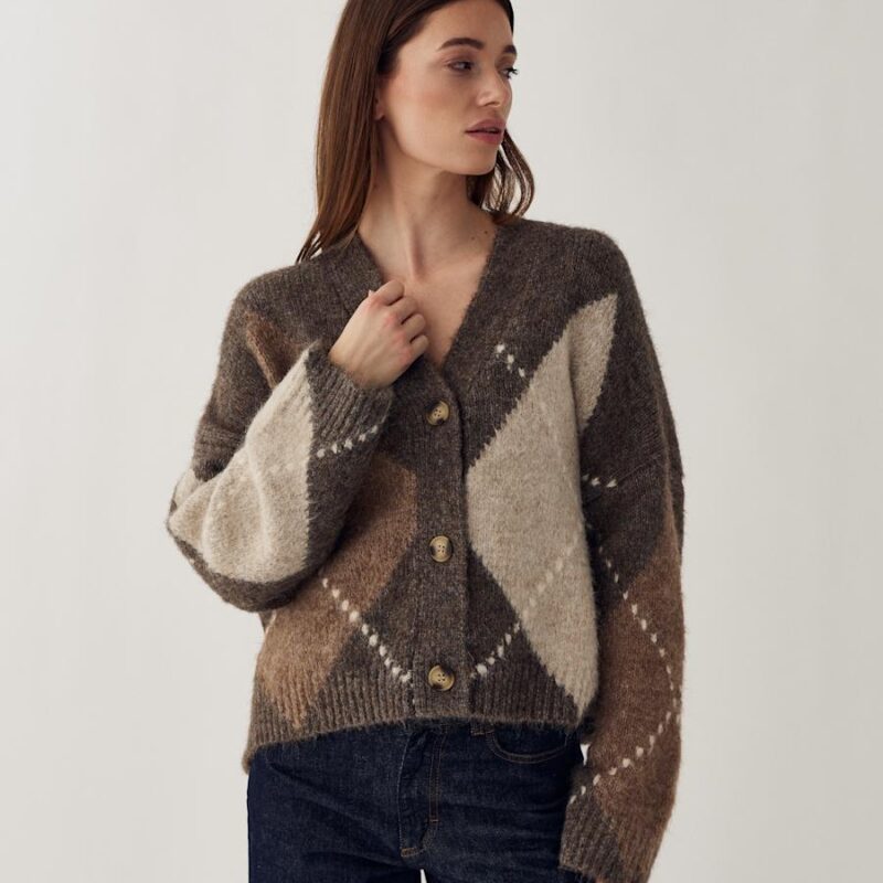 Noella Laiana strik brown mix