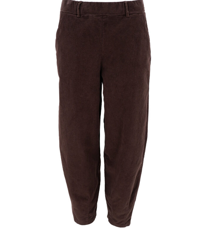 Black Colour Memphis barrel buks fløjl brun