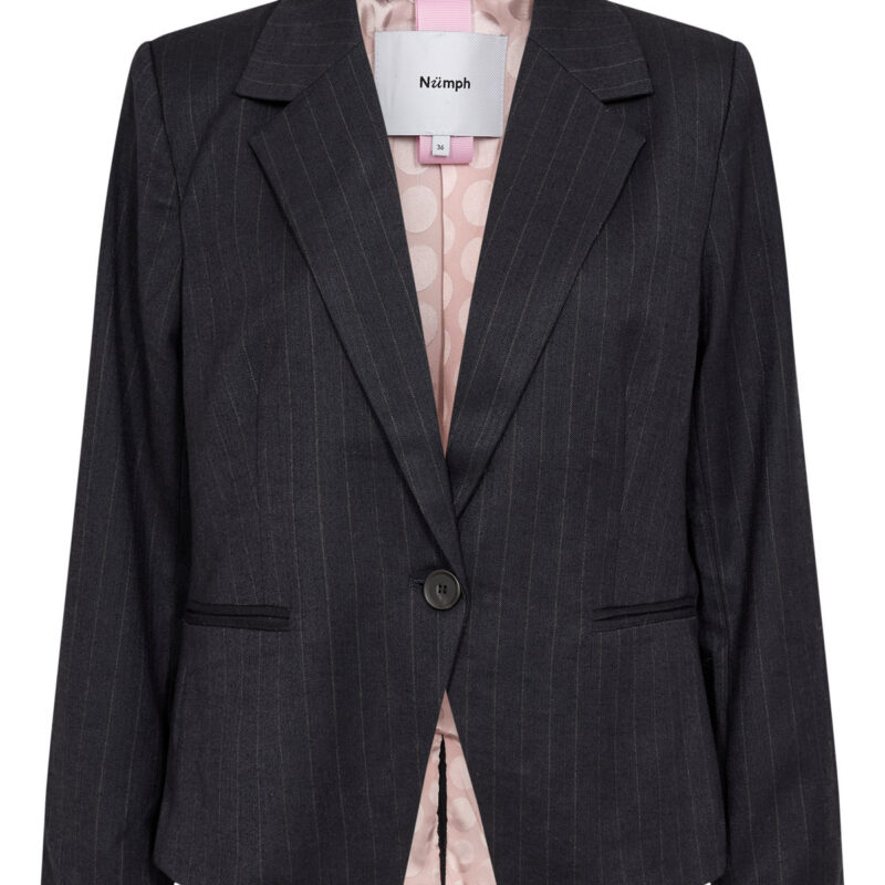 Numph Louise blazer blå m/stribe