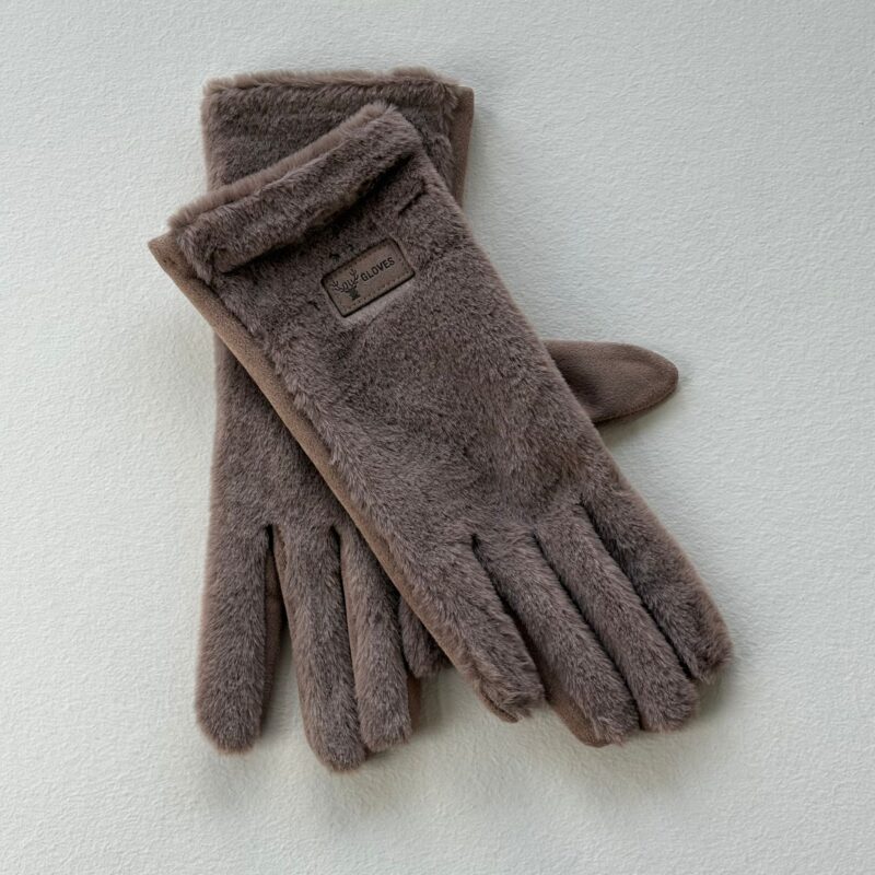 Three M handske taupe